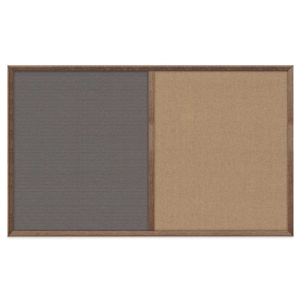 Slim Style Indoor Enclosed Corkboard, 18